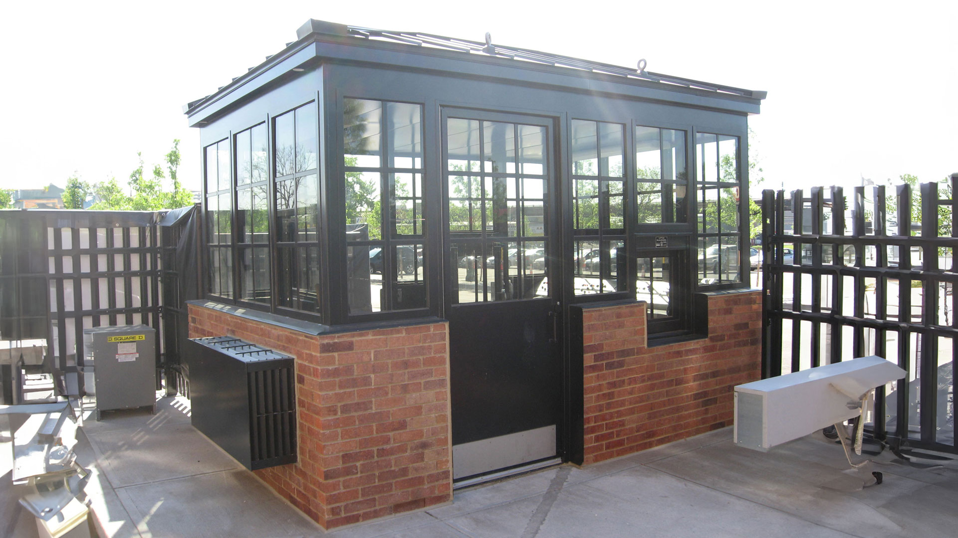 Bullet Resistant Guard Booth 812BR3 RB2 Bullet Resistant Guard Booth